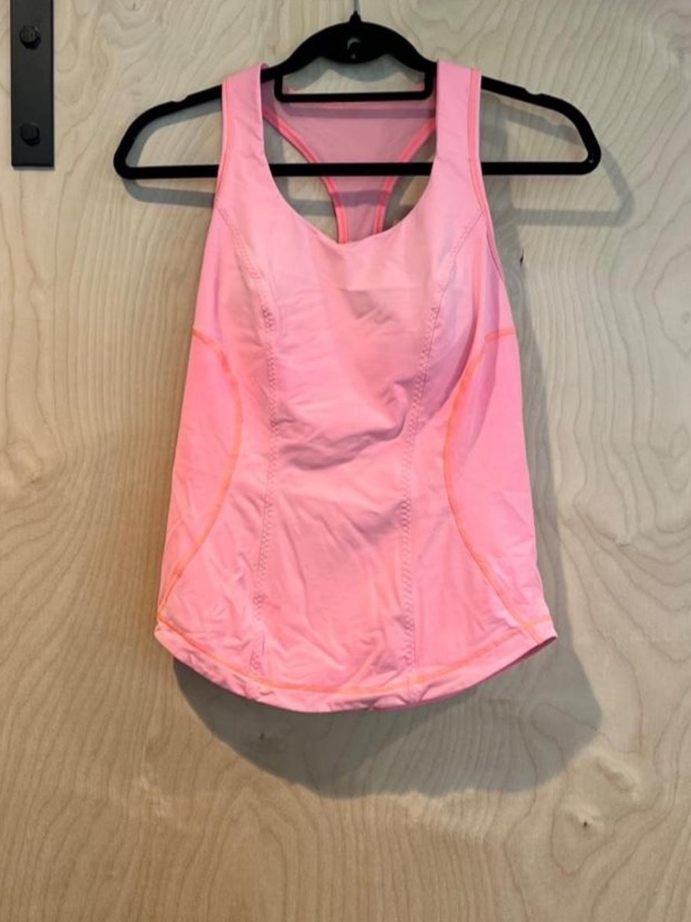 Lululemon Pink Athletic Tank Top